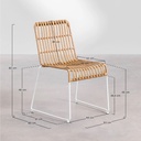 Chaise Many (eco bois)