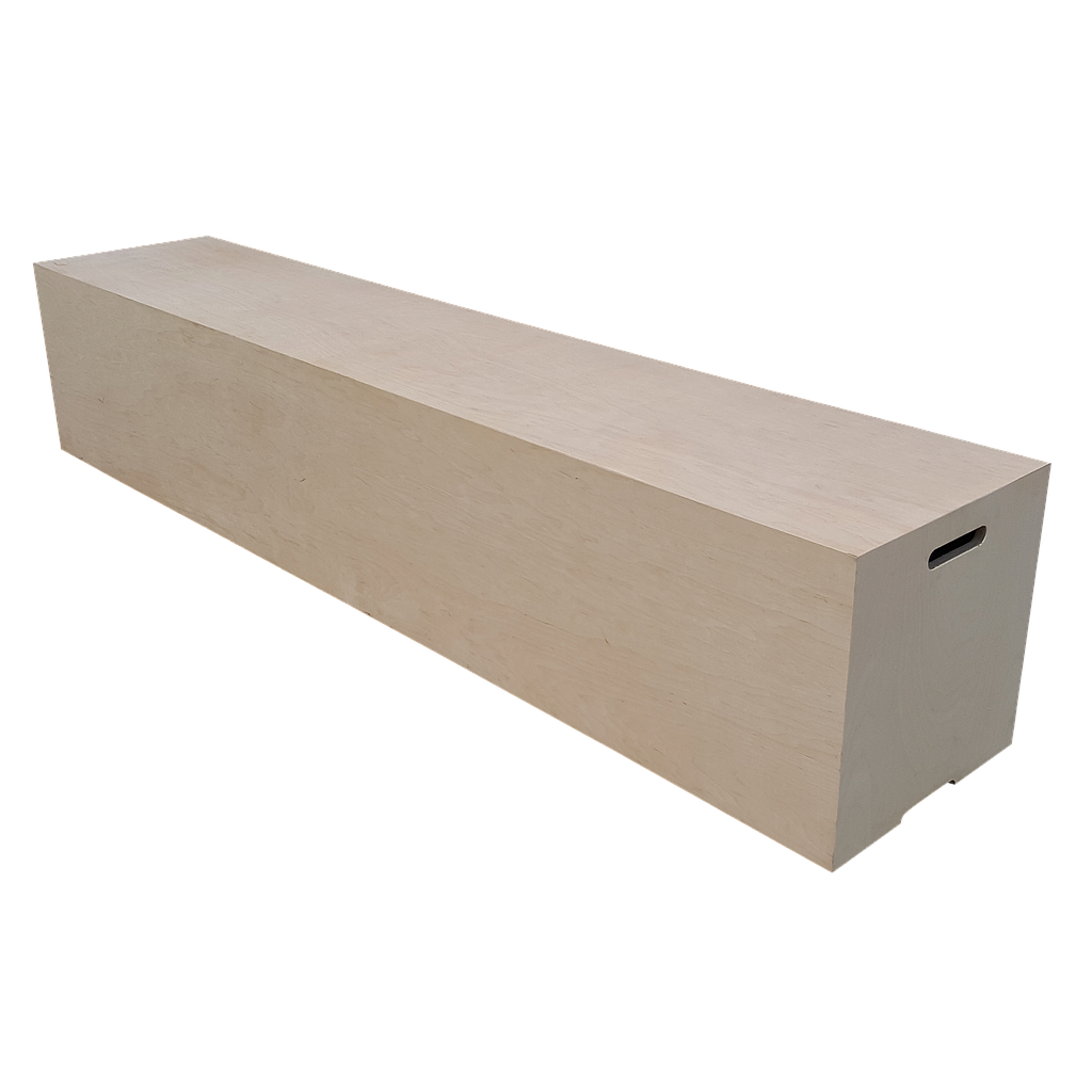 Banc en bois de 2.50m x 0.50m