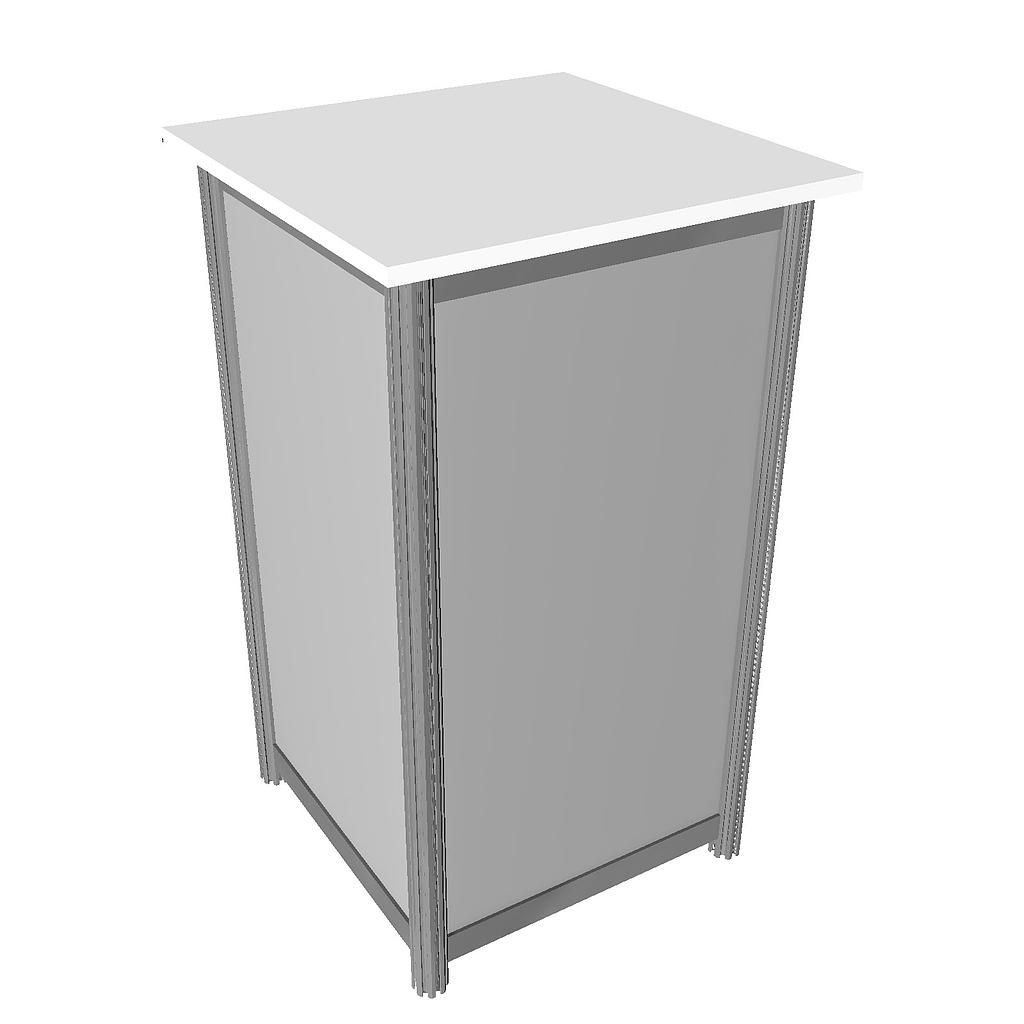 Comptoir modulaire d'appoint - droit - 0.5 m