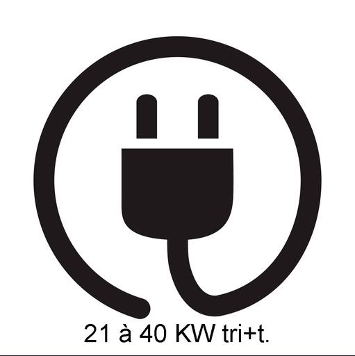 Coffret électrique 40 KW tri+t.